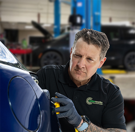 Auto body dent repair service