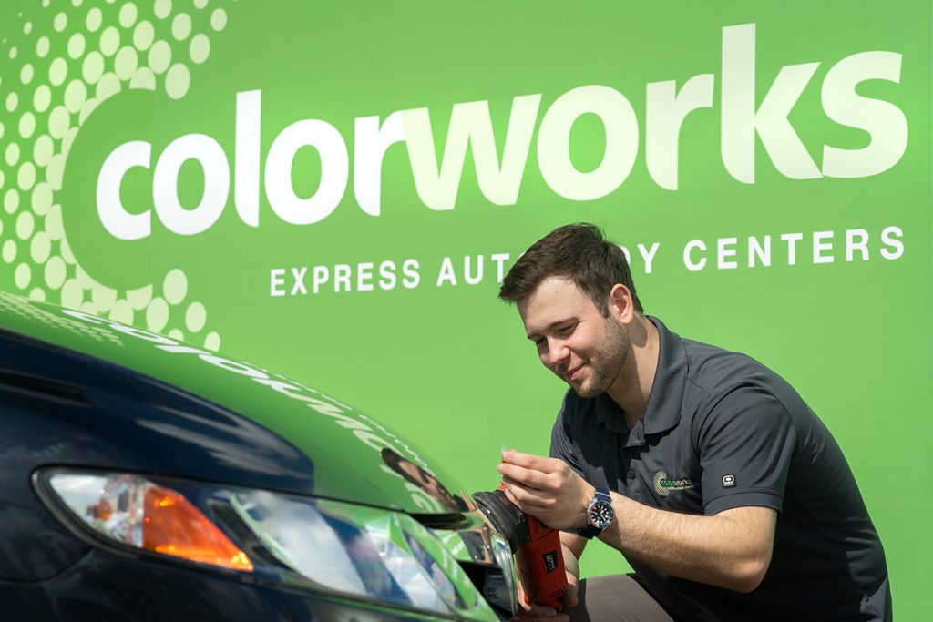 Colorworks headlight restoration service