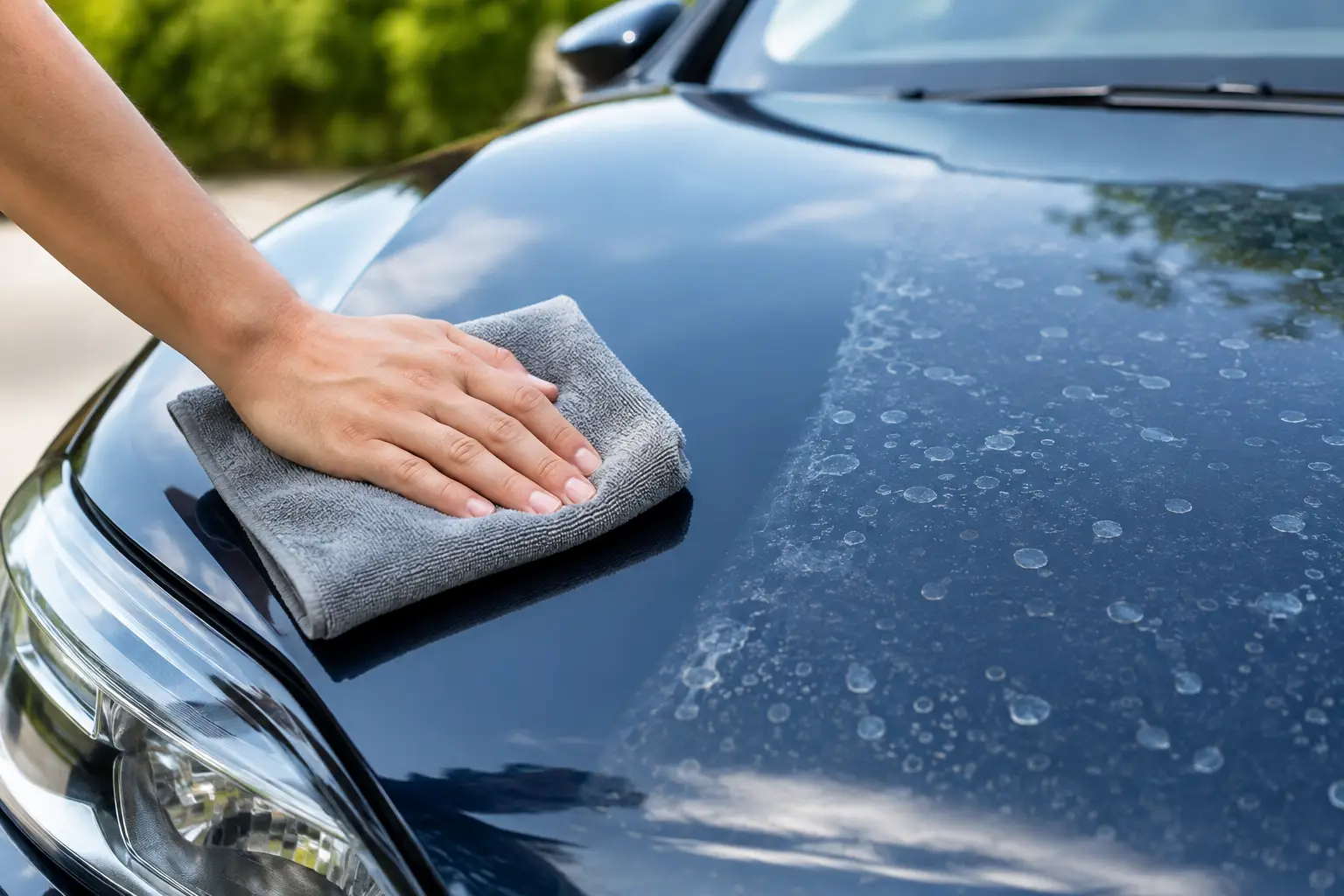 How to Remove Water Spots From Car Paint Safely