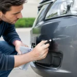 How to Repair Bumper Scratch Without Insurance