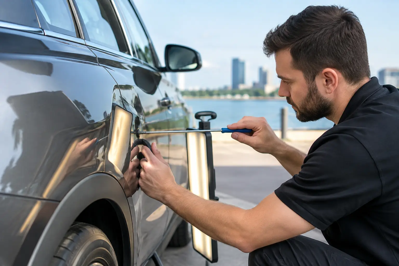 Paintless Dent Repair Burlington Drivers Can Trust